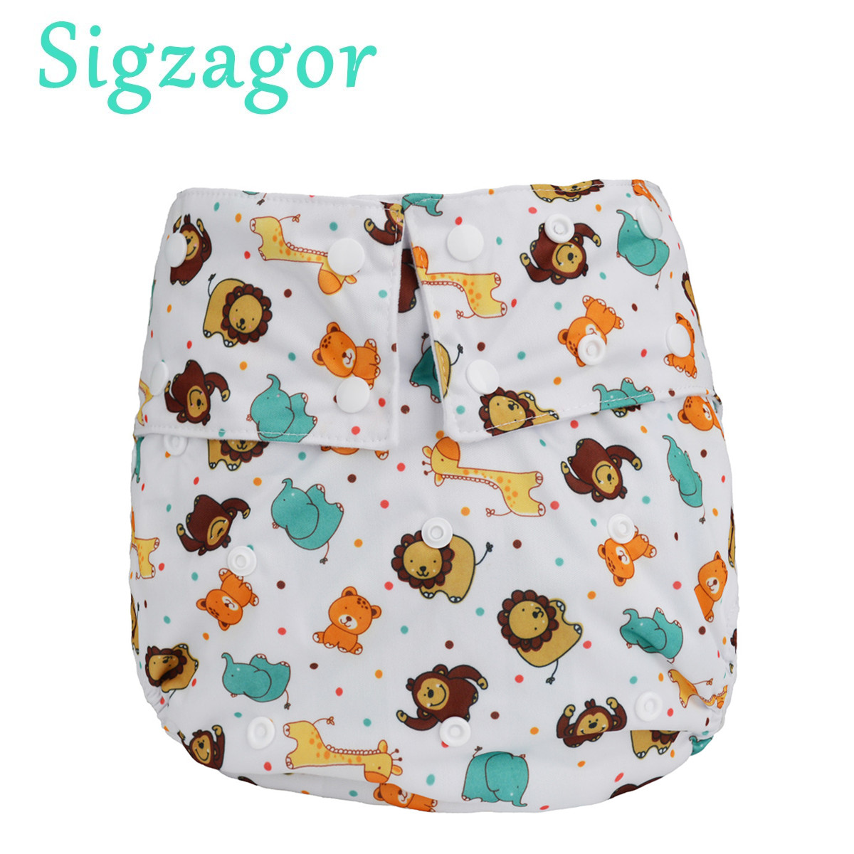 Pampers Diaper Premium Care - [Sigzagor] 1 pañal de tela para