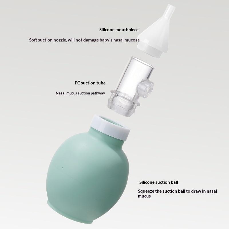 Baby Nose Cleaner - Aspirador nasal suave para bebé, extractor