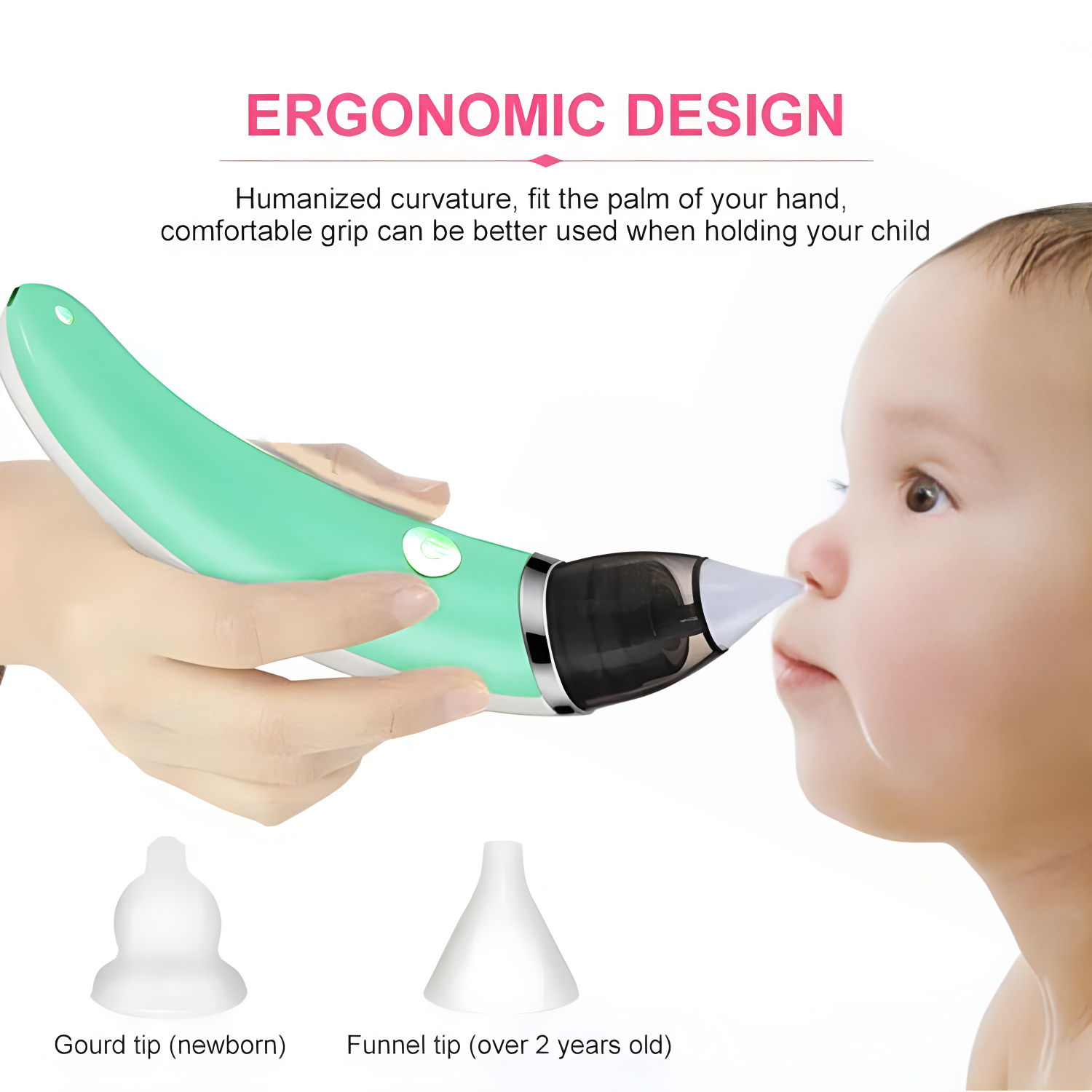 Aspirador Nasal Eléctrico para - Baby Nose Cleaner reseña y precio