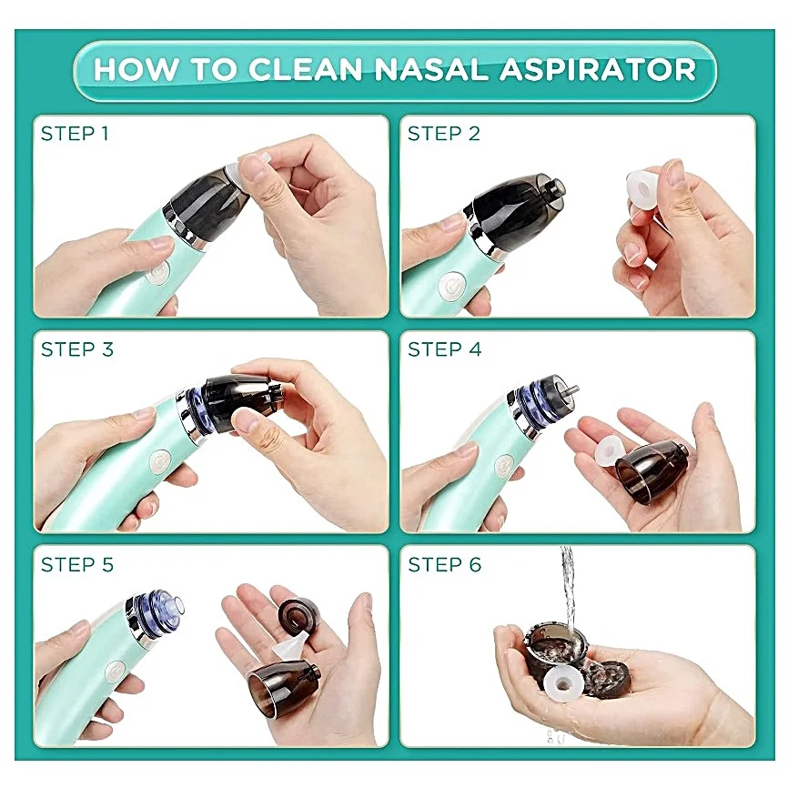 Aspirador nasal para bebés, li - Baby Nose Cleaner reseña y precio