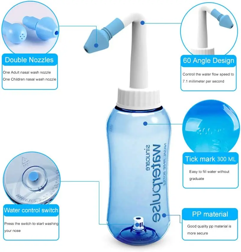Botella de irrigación nasal Ne - Baby Nose Cleaner reseña y precio
